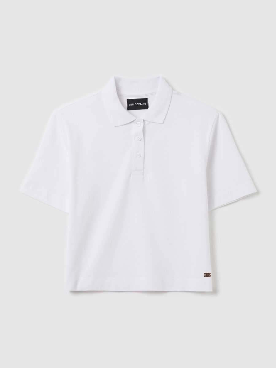 Polo shirt in solid colour piquet_4