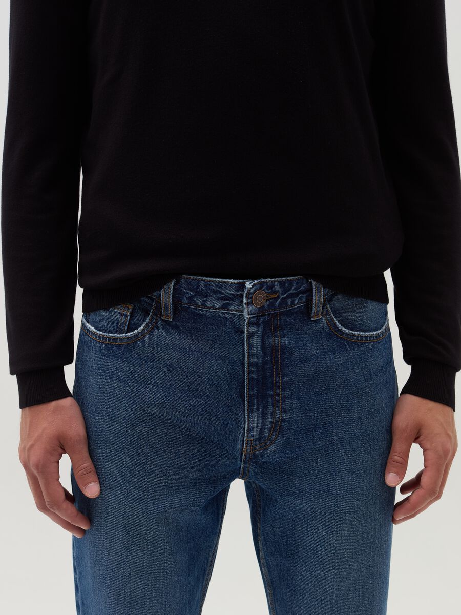 Jeans relaxed fit cinque tasche_3
