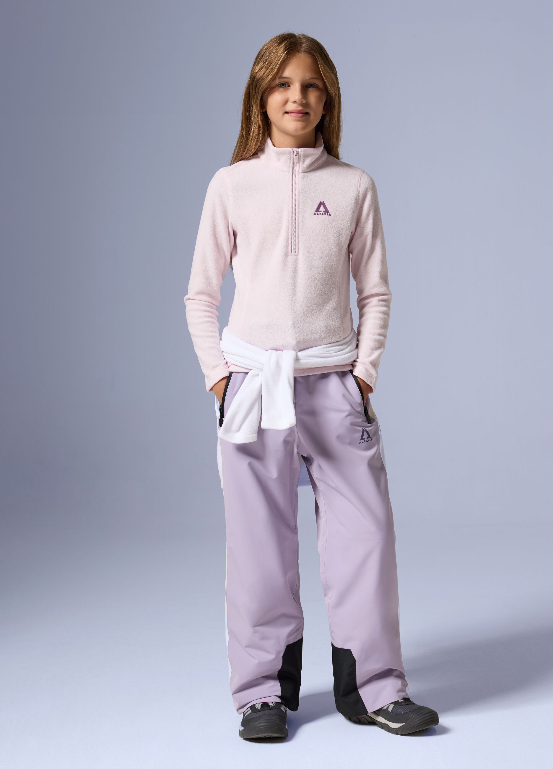 ALTAVIA HALF-ZIP FLEECE WITH DEBORAH COMPAGNONI