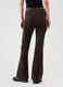Flare-fit high-rise trousers in corduroy_2
