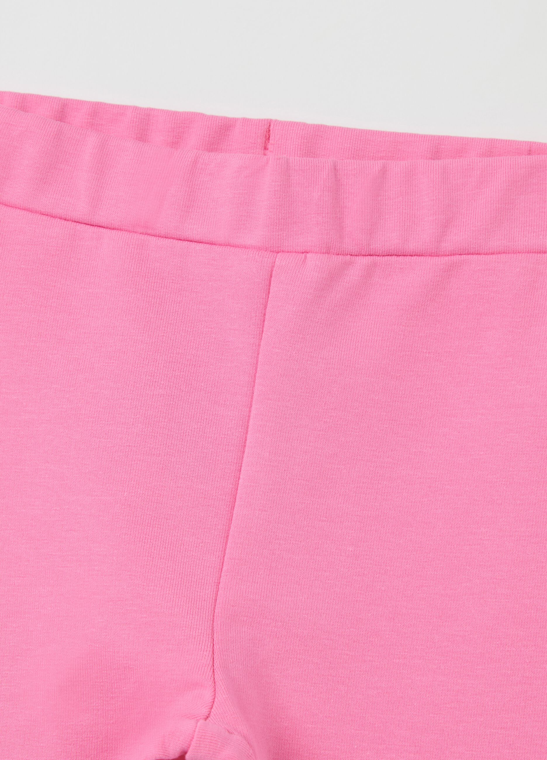 Stretch cotton jogging set with Minnie Mouse print