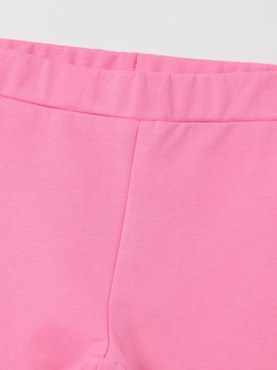 Stretch cotton jogging set with Minnie Mouse print_2
