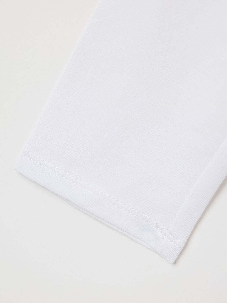 White leggings with glitter shell_3