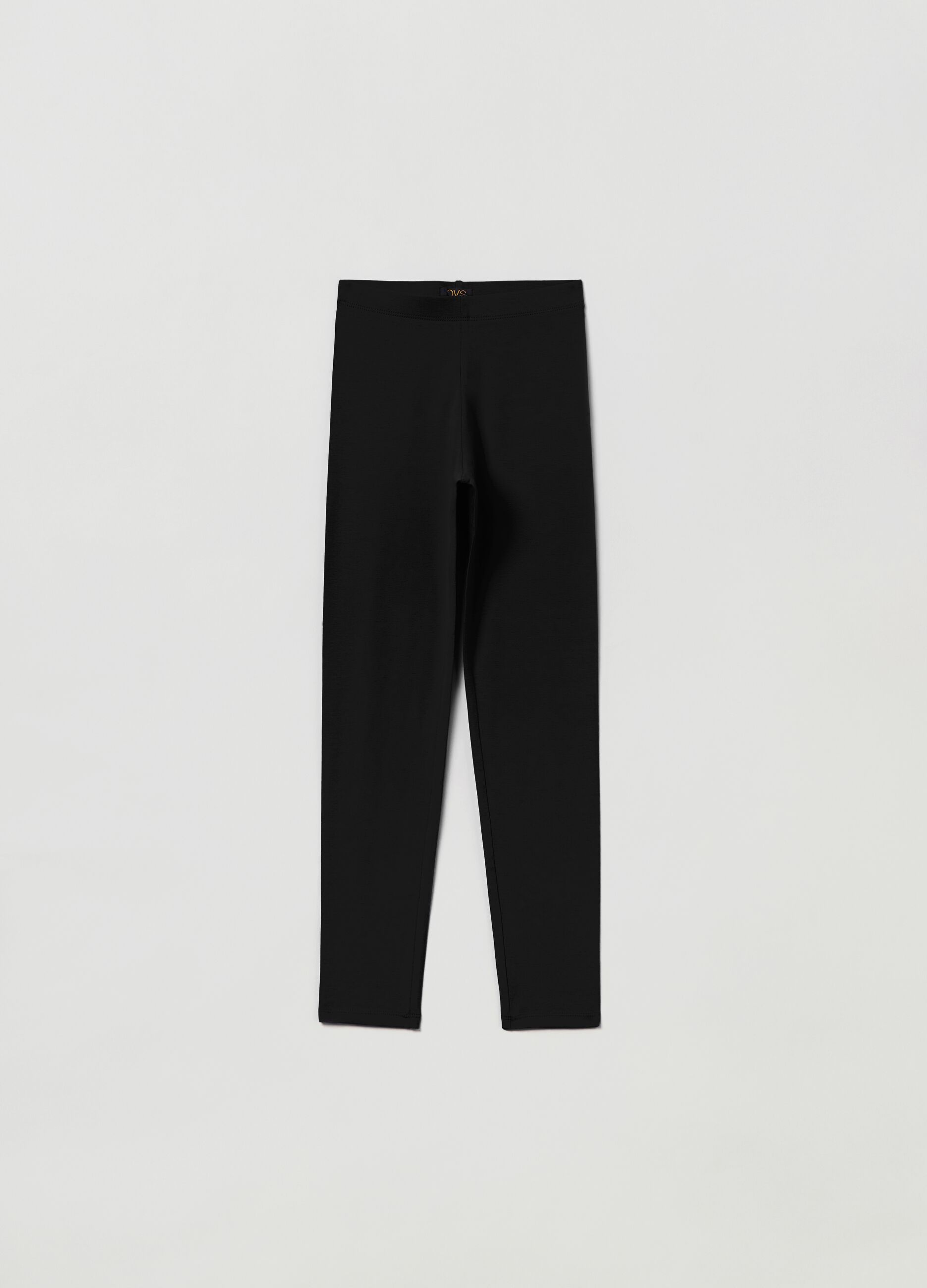 Leggings in cotone stretch_0