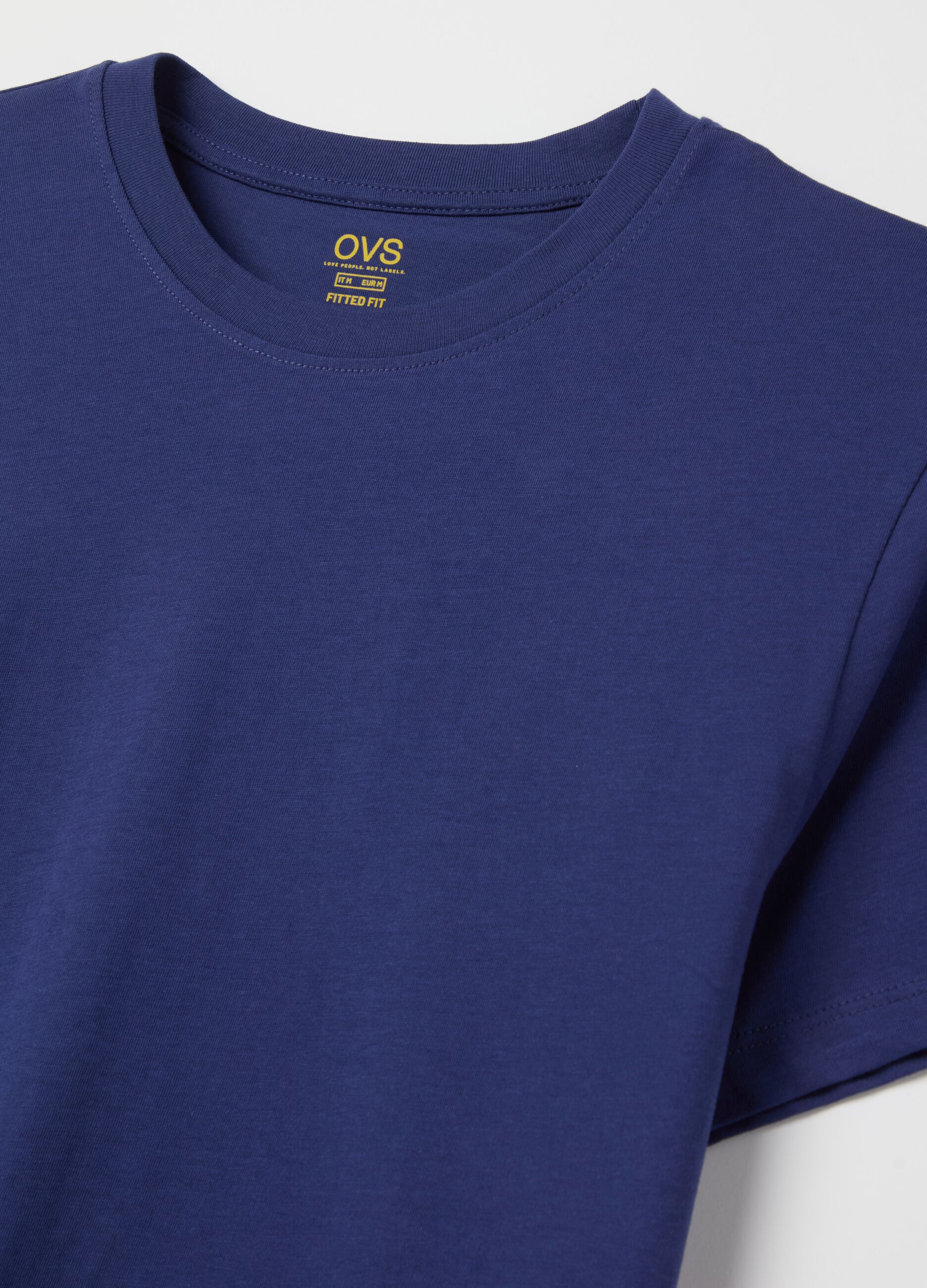 Relaxed-fit T-shirt with round neck