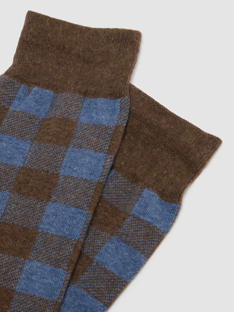 Two-Pack Multicolour Stretch Cotton Socks_2