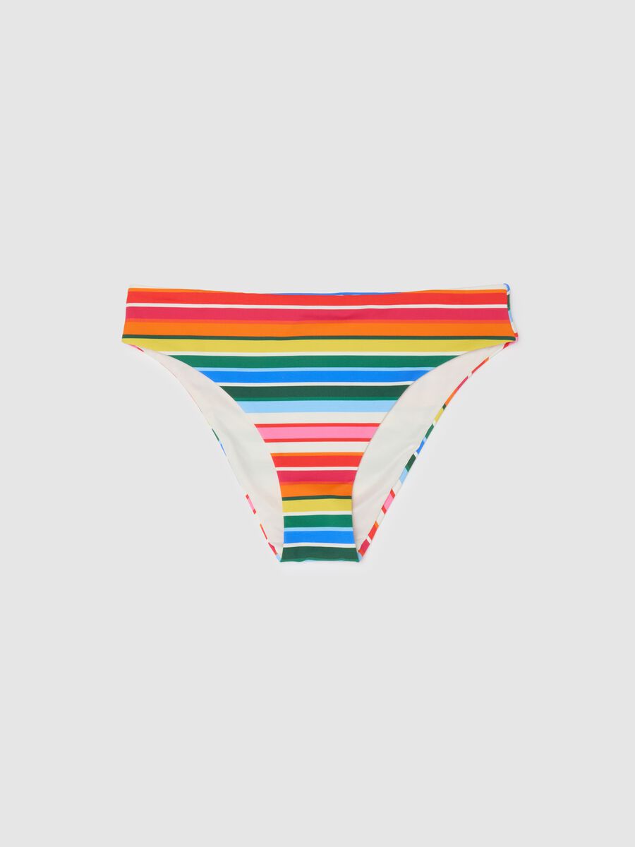 Women’s briefs in multicoloured stretch fabric with elasticated waist_4