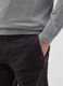Grey viscose blend jumper regular fit_3
