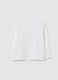 Children's white pure cotton regular fit t-shirt_1