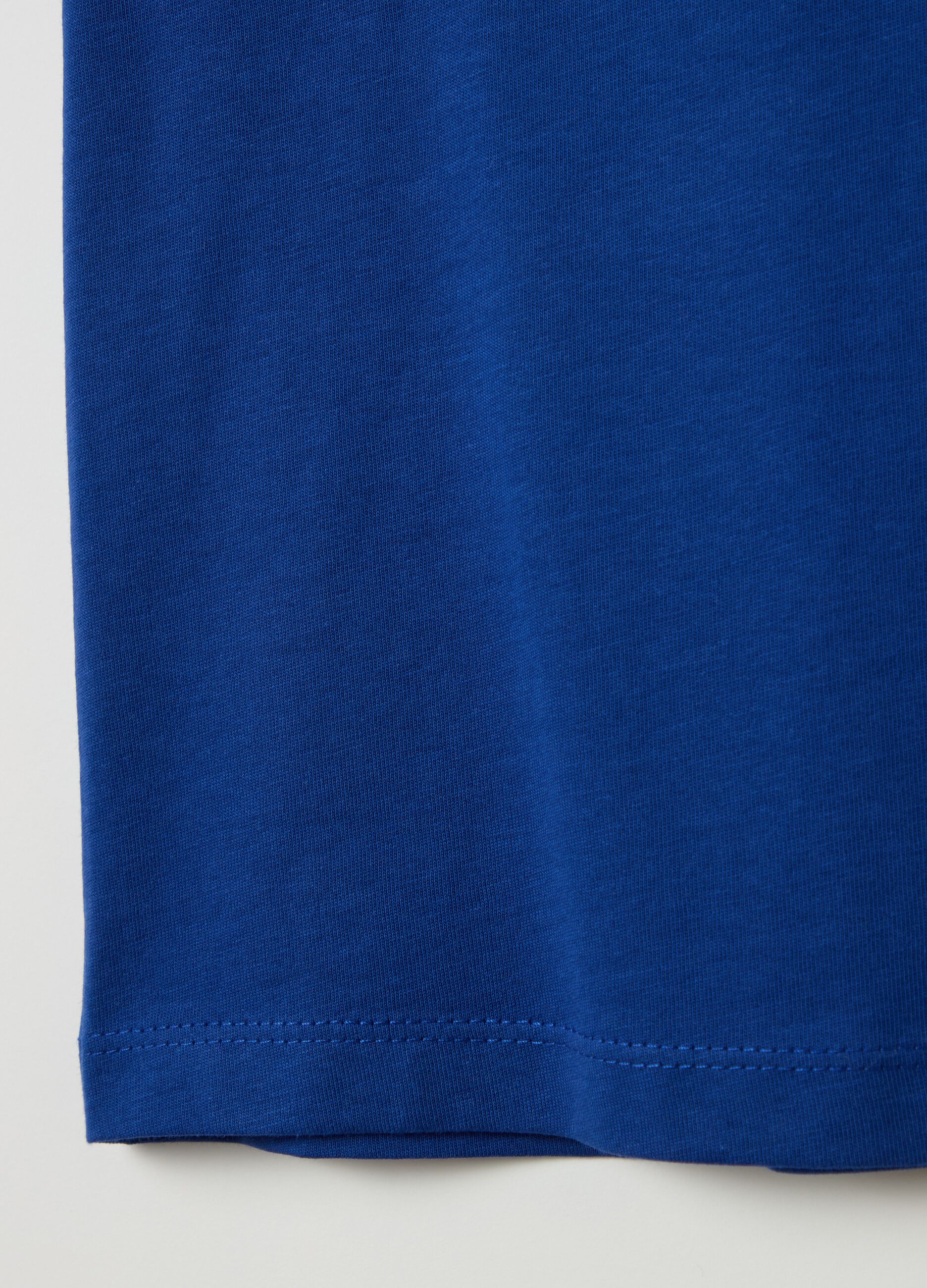 T-shirt in cotone bio tinta unita
