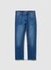 Blue Stretch Denim Jeans_4