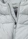 Light Grey Iconic Puffer Jacket for Kids with Hood_3