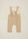 White and beige newborn set_0