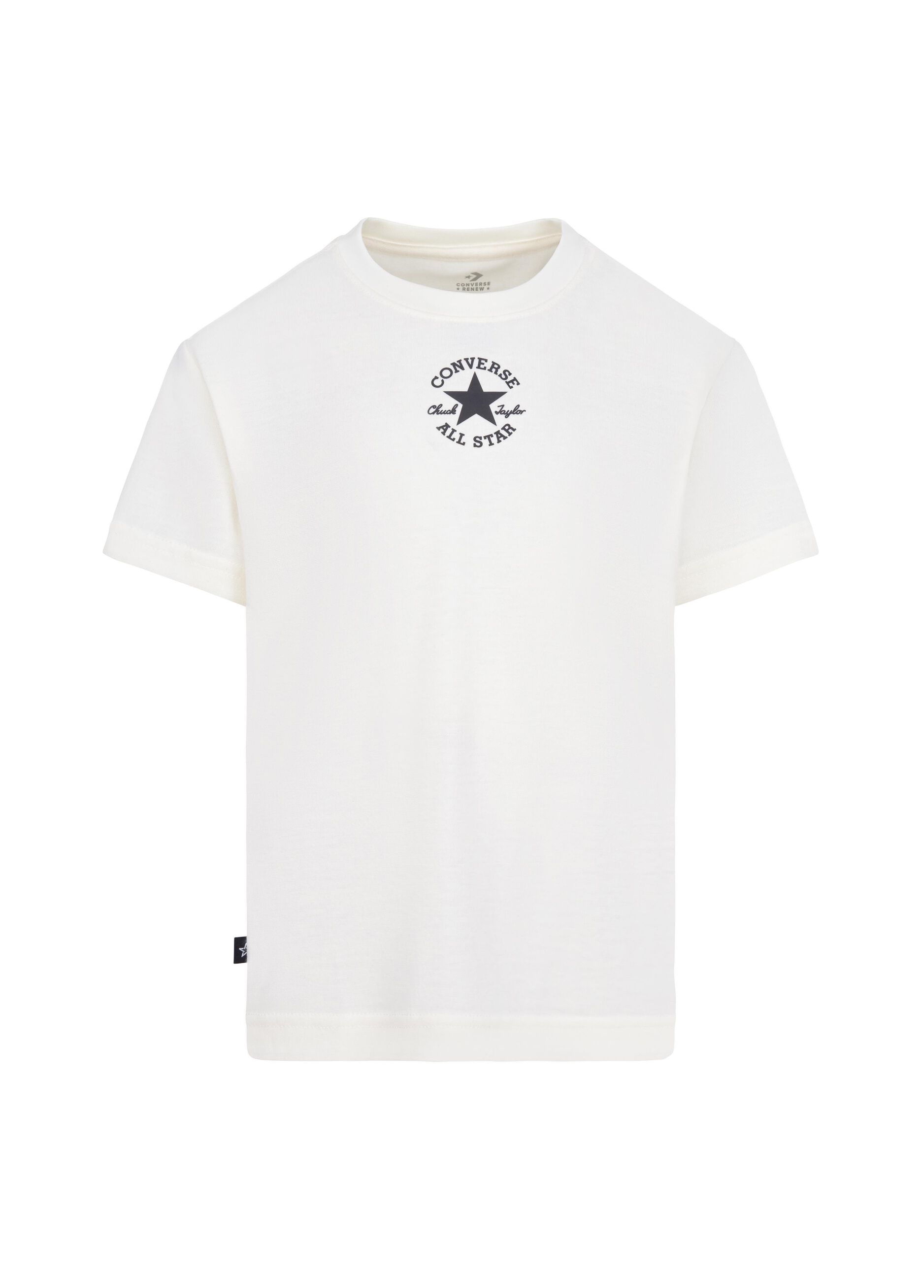 T-shirt girocollo con stampa logo Chuck Patch