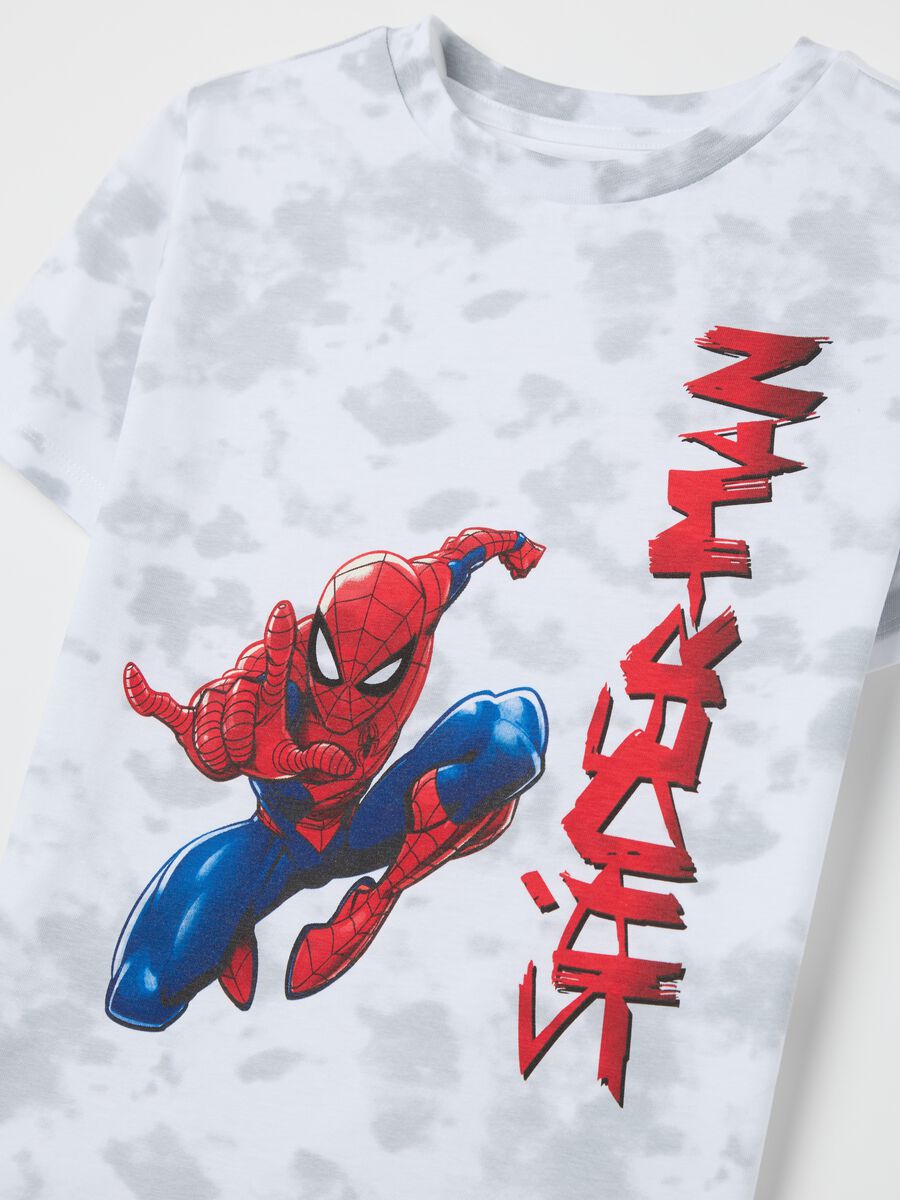 Short cotton pyjamas with Spiderman print_3