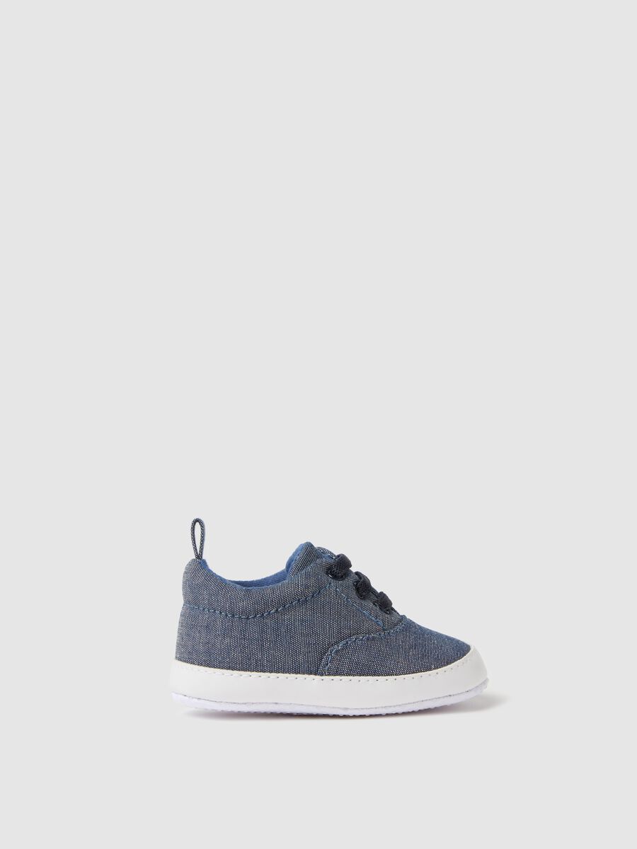 Denim shoes with laces_2