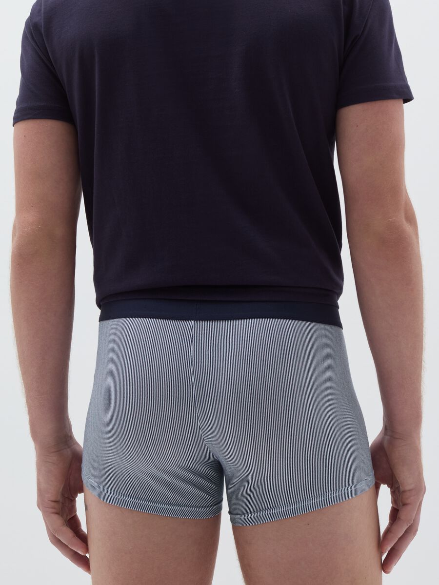 Three-pack boxer shorts with pattern in stretch organic cotton_3