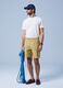ALTAVIA SAILING beige pure cotton cargo shorts_0