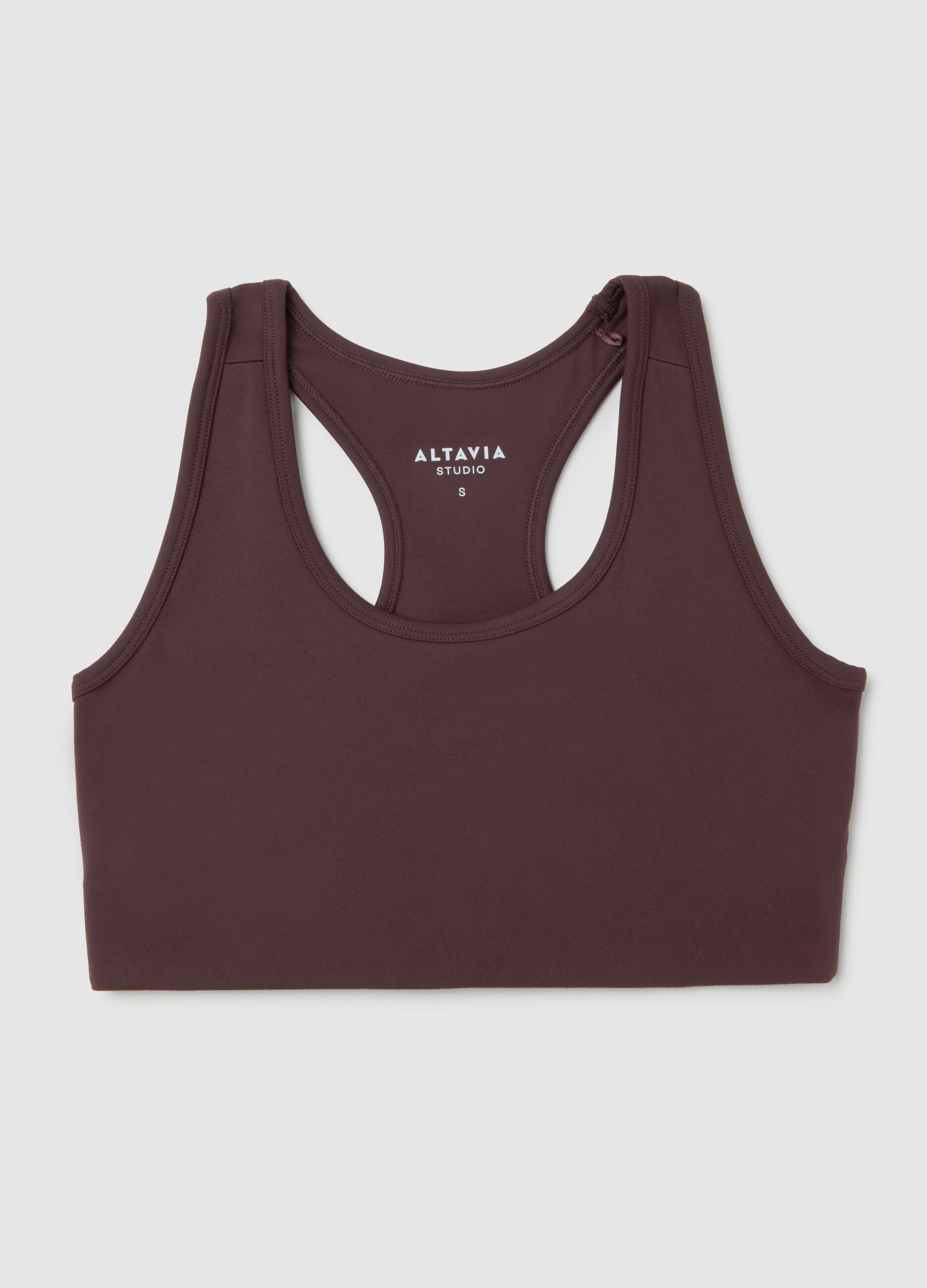 Top bra with cut-out detailing at the back ALTAVIA STUDIO