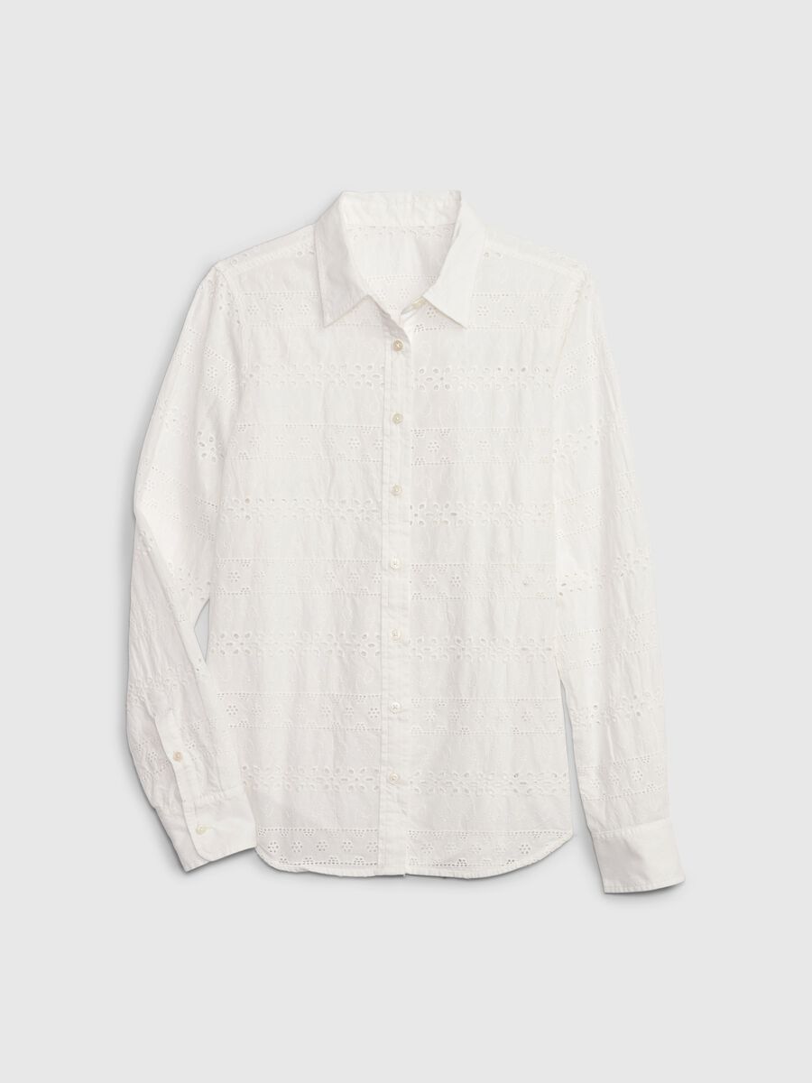 Broderie anglaise lace shirt_3