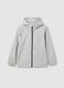 Boy's grey windproof regular fit jacket_4