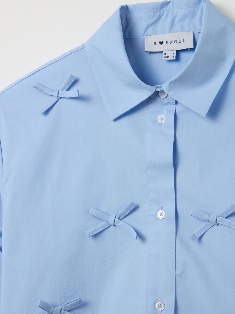 Cotton cropped shirt_5