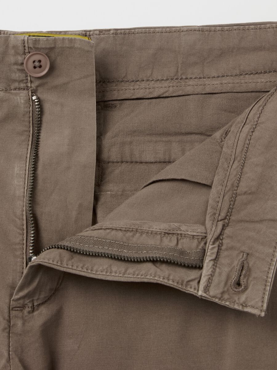 Stretch cotton chino trousers_5