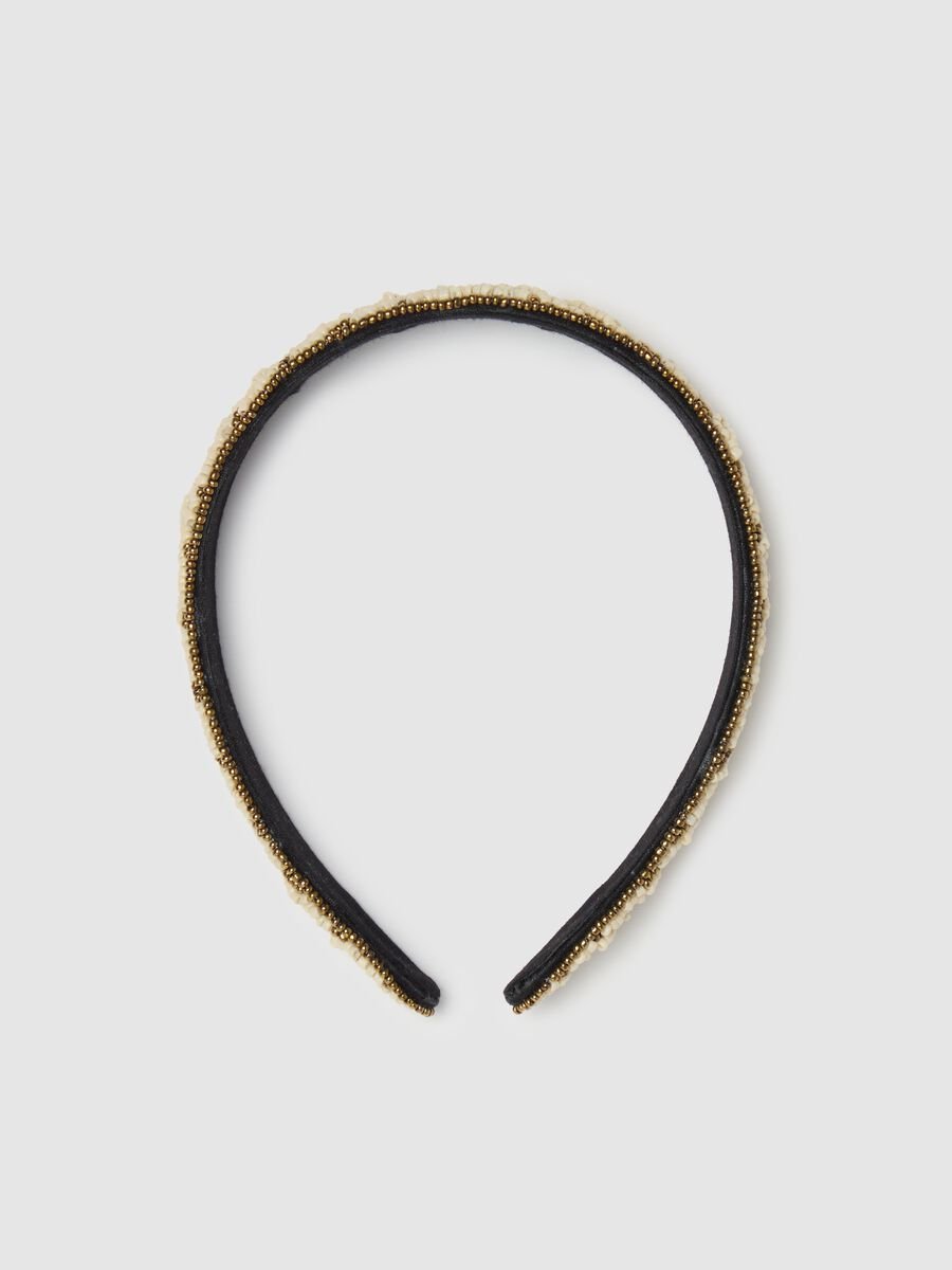 Herringbone pattern hairband_0