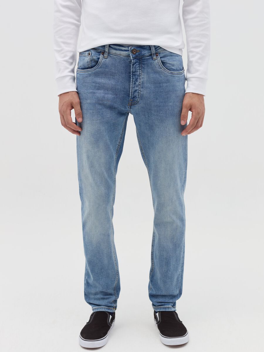 Jeans premium slim fit cotone DualFX_1