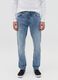 Slim-fit premium jeans in DualFX cotton_1