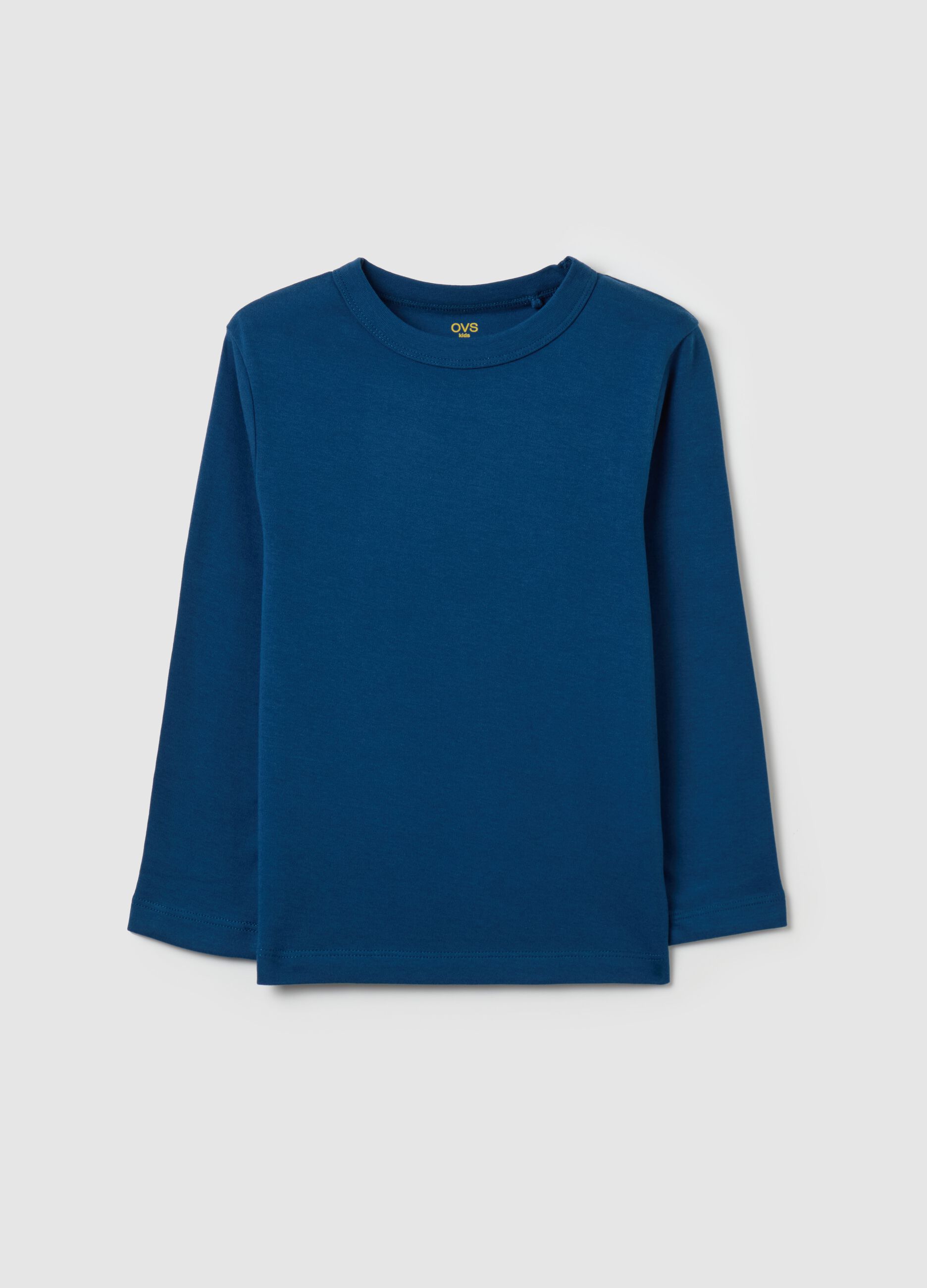 Essential long-sleeved T-shirt in organic cotton