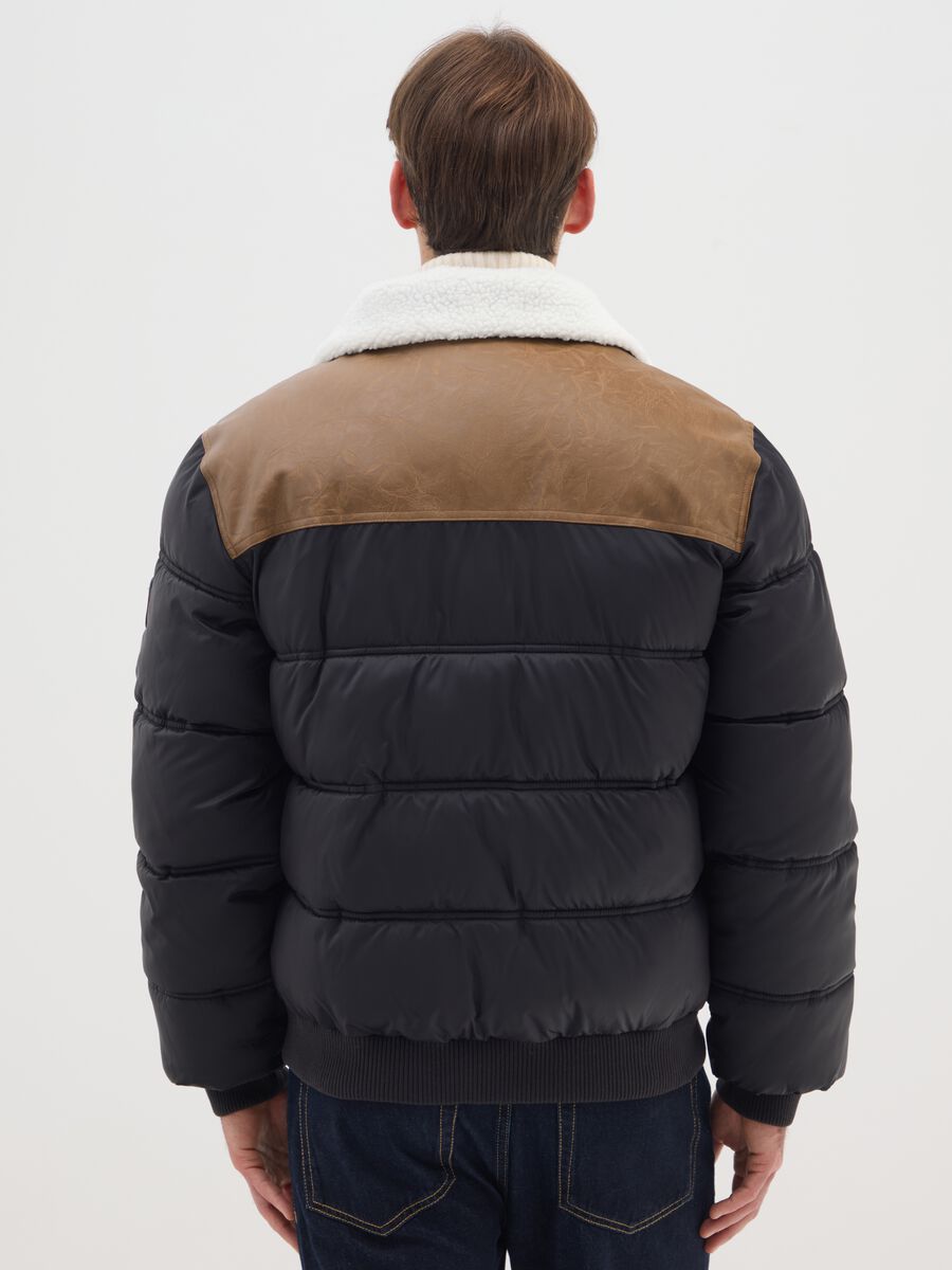 Multicolour padded jacket with zip_2