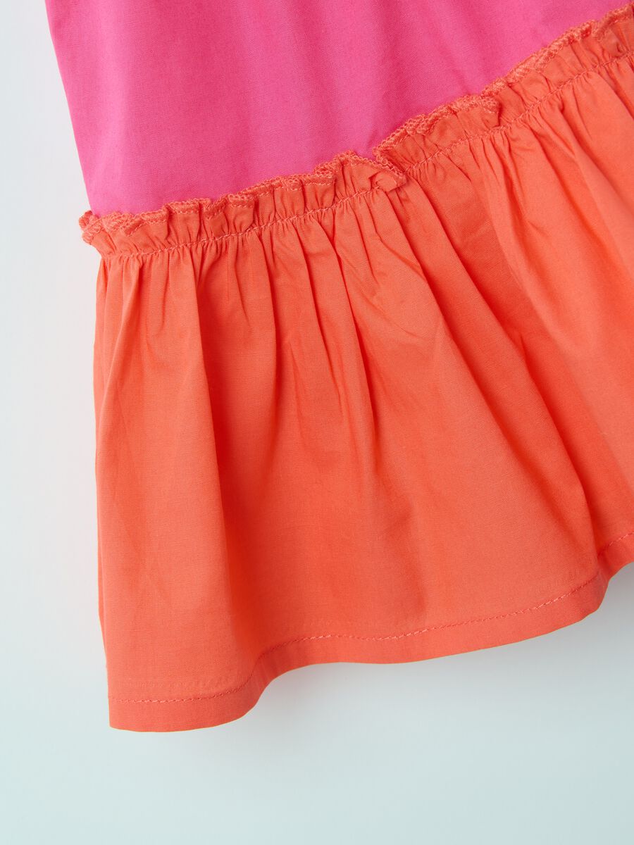 Abito da neonata in puro cotone multicolor regular fit_3