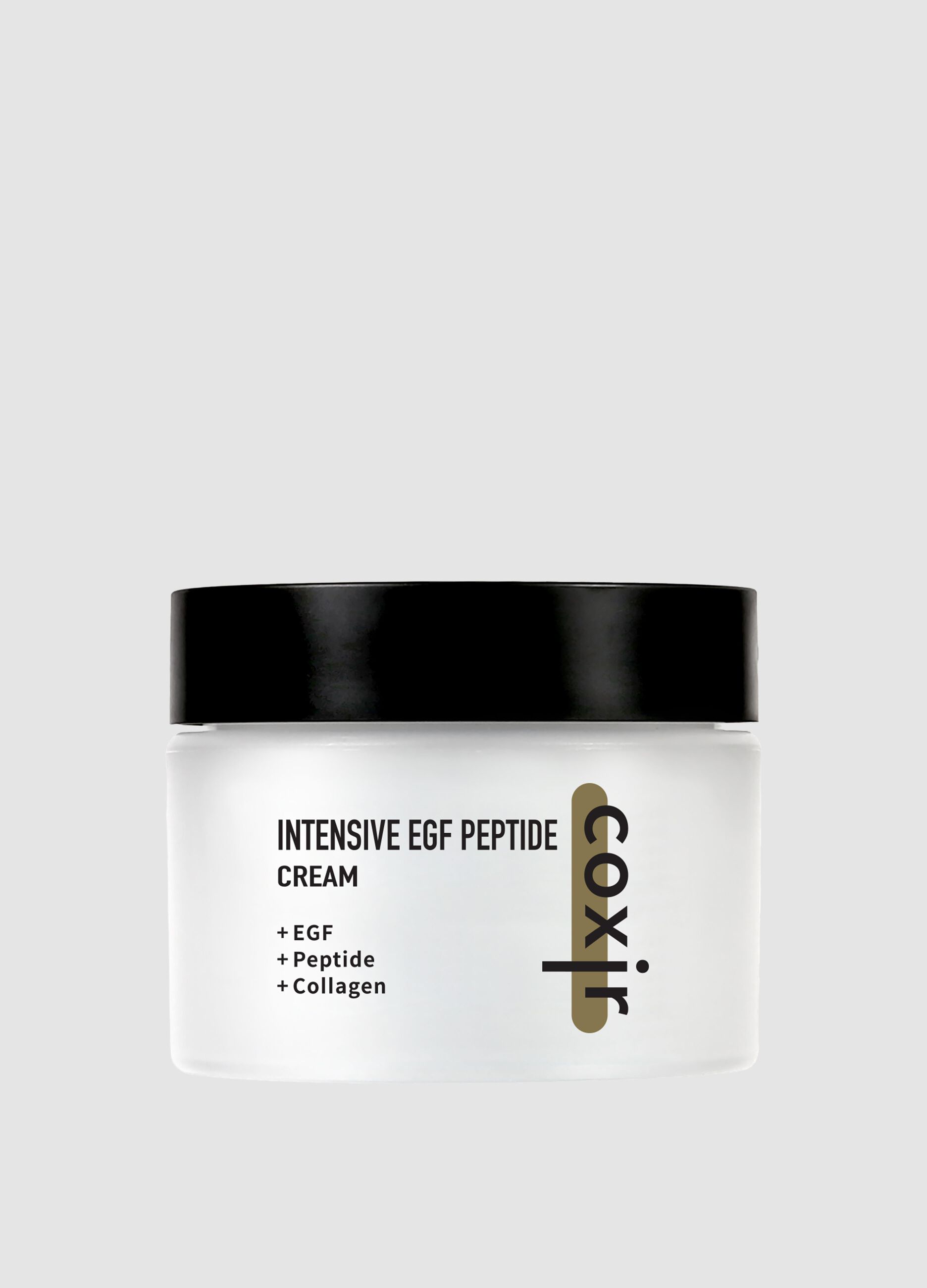 Intensive cream formulated with EGF and Peptides that deeply penetrates the skin to maintain elasticity and smoothness, preserving nourishment and deep hydration - Korean Skincare
