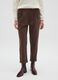 Regular fit brown trousers_1