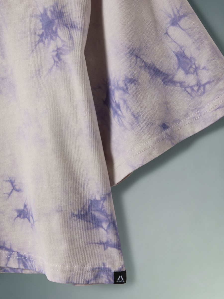 Cotton-hemp blend tie-dye effect T-shirt ALTAVIA WITH DEBORAH COMPAGNONI_6