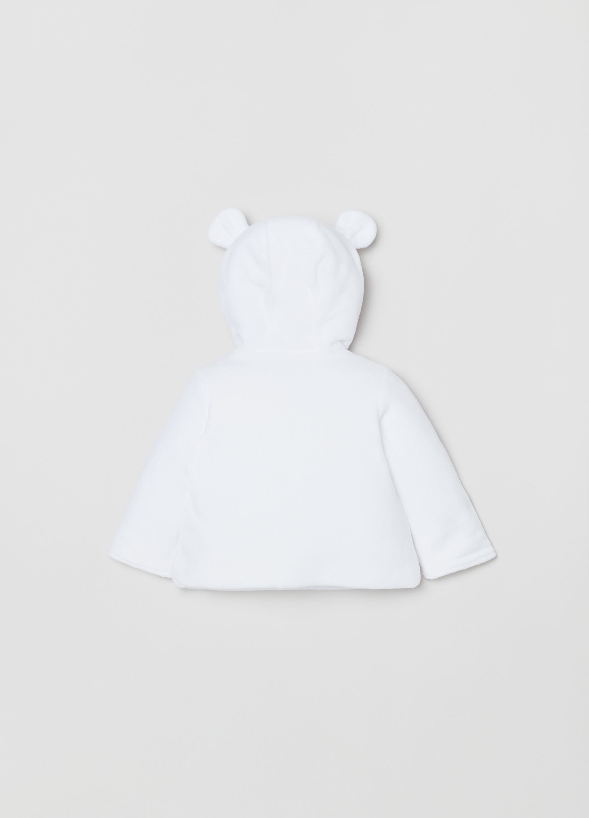 Giacca in velour con ricamo Minnie_1