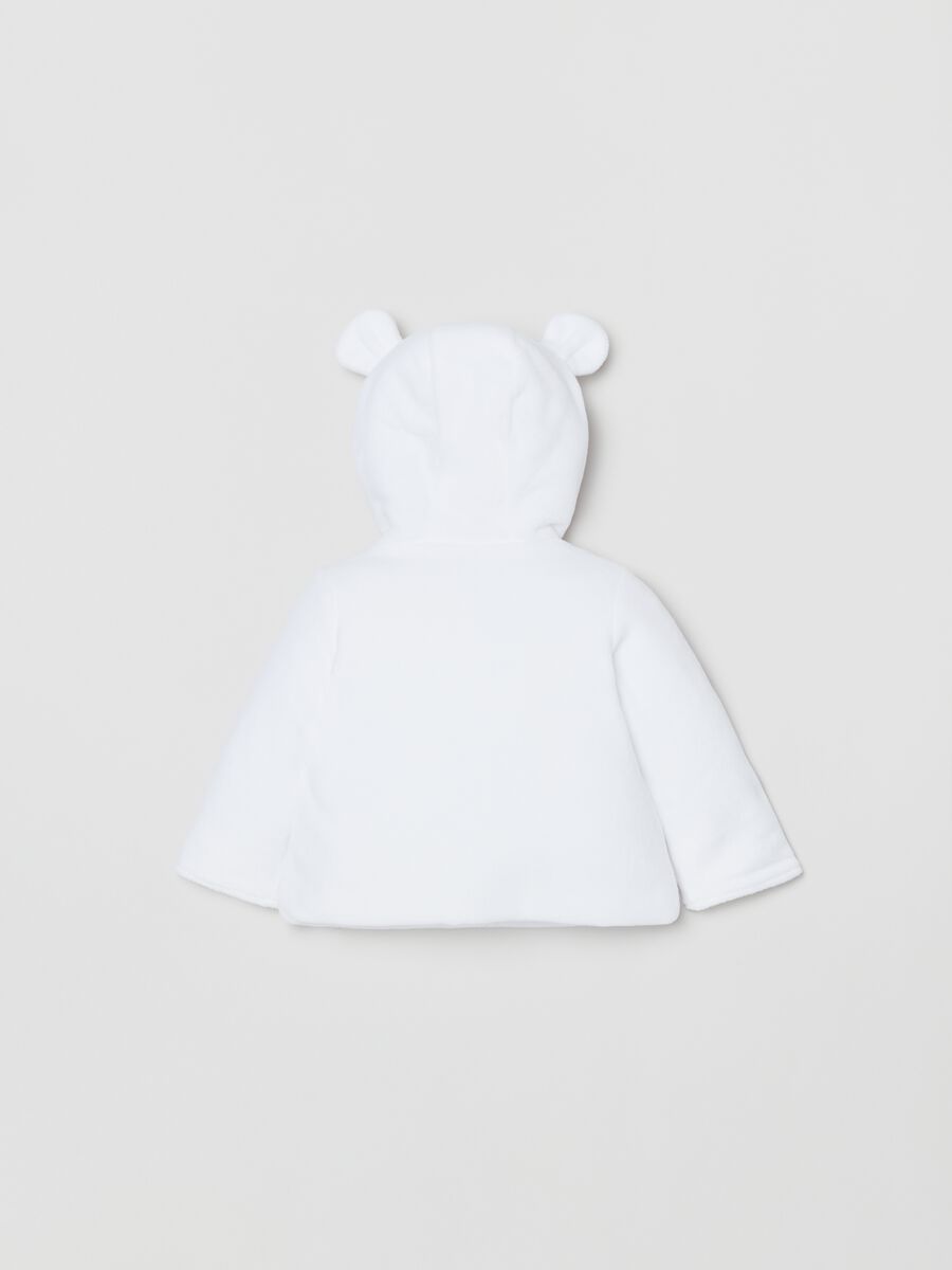 Giacca in velour con ricamo Minnie_1