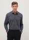 Grey pure cotton regular fit easy iron shirt_0