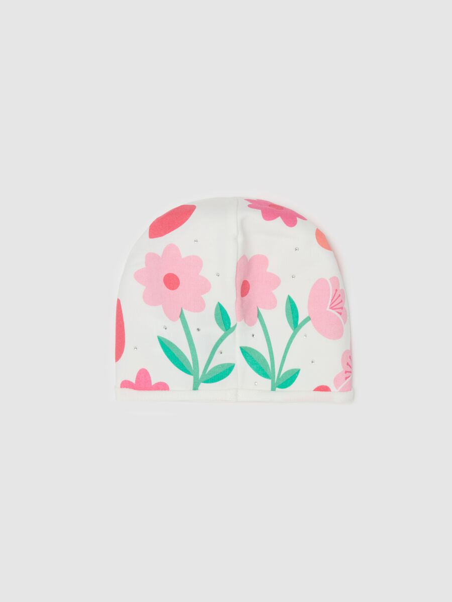 French terry hat with Minnie Mouse print_1