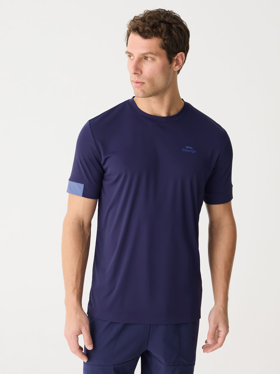 SLAZENGER T-shirt in technical fabric_0