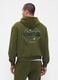 Green Hoodie with Full Zip_1