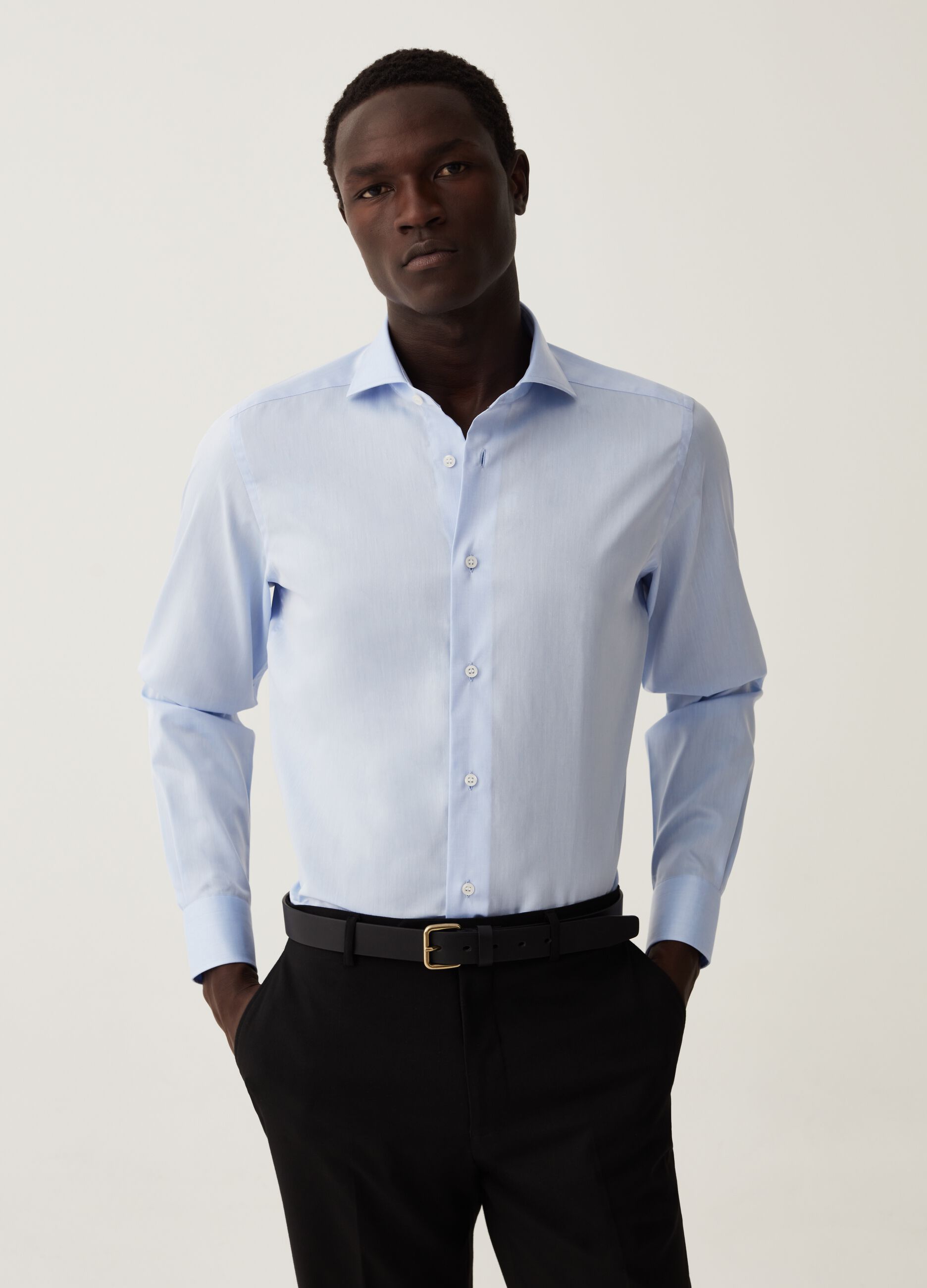 Ovs camicie uomo regular sale fit