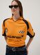 Orange short-sleeve polo shirt, regular fit_0