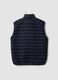 Blue Ultralight Padded Gilet with Zip_2