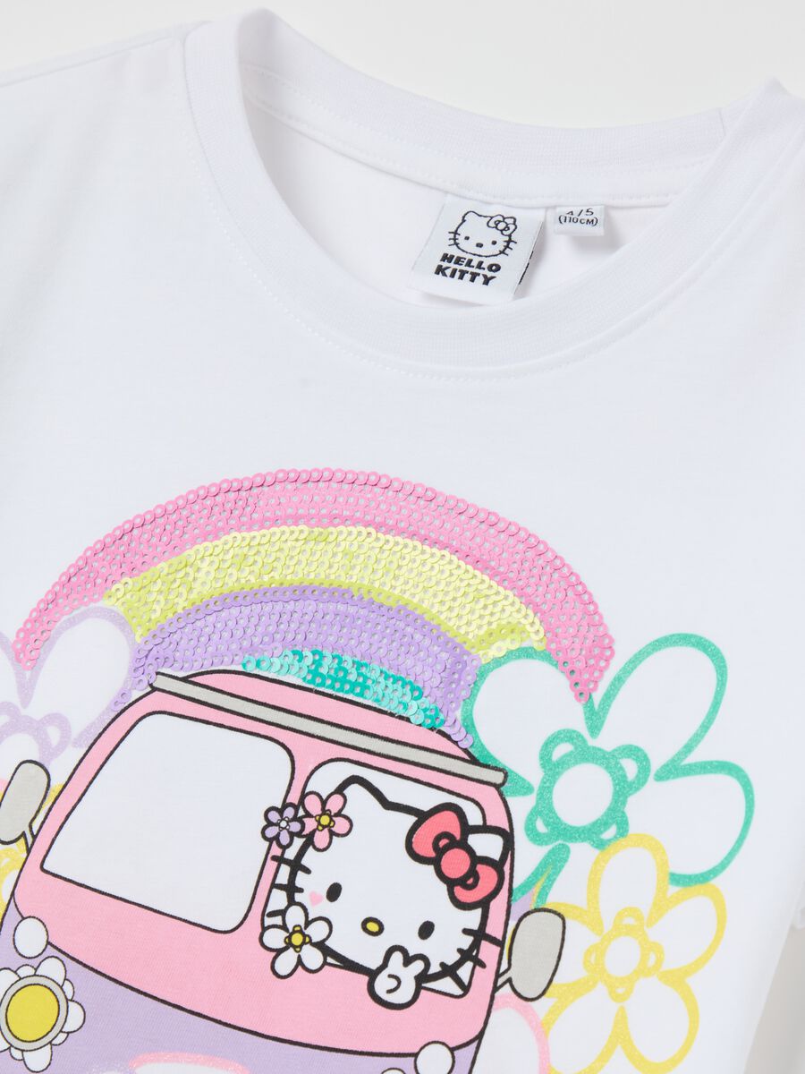 T-shirt with Hello Kitty print and sequins_2