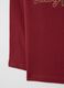 Red cotton blend regular fit child's T-shirt_3