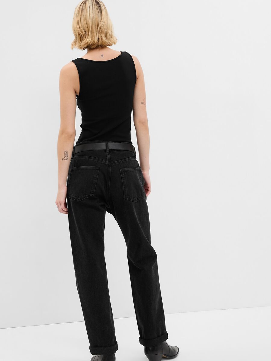 Stretch modal and cotton tank top_1