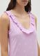 Women's Nightdress in Pure Cotton Purple_2