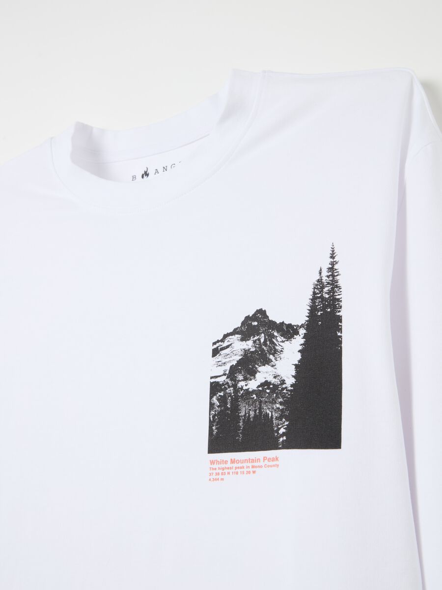 T-shirt with White Mountain Park print_5